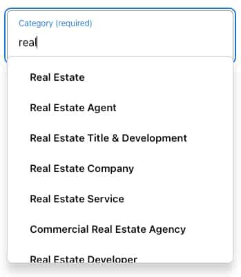 set   real estate facebook page   steps examples