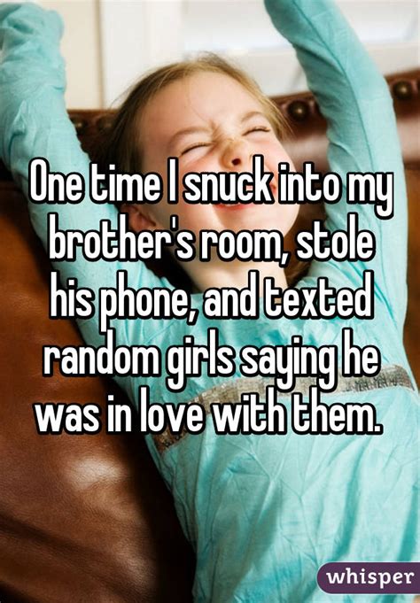 18 Hilarious Sibling Confessions From The Whisper App