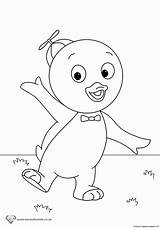Coloring Pages Backyardigans Comments sketch template