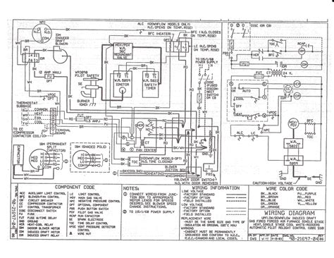 york hvac wiring diagram  rooftop unit beautiful diagrams    package ac