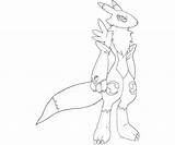 Renamon Coloring Look Character Pages Jozztweet Popular Another sketch template
