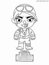 Fortnite Coloring Pages Print Color Trooper Ghoul Zombie Printable Colouring Drawings Girl Pencil Characters Drawing Cute Easy Kids Boys Preschool sketch template