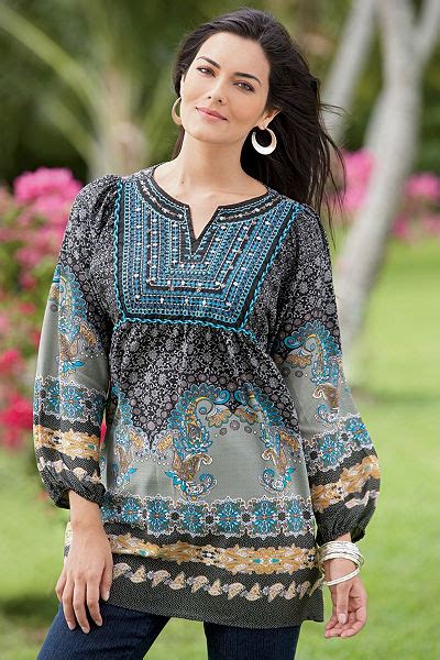 fashionable designs  patterns  size tunics