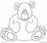 Coloring Bear Baylor Bears Logo Coloring4free Template Related Posts sketch template