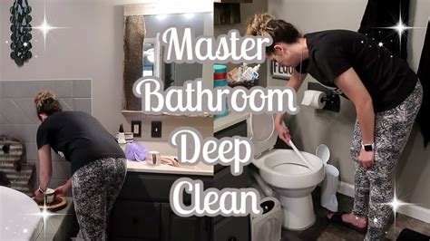 master bathroom deep clean extreme cleaning motivation bathroom