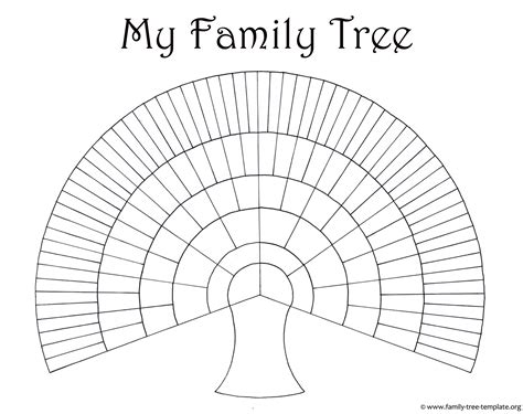 blank family trees templates   genealogy graphics