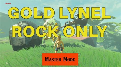 Zelda Master Mode Fighting Gold Lynel Naked With Only A
