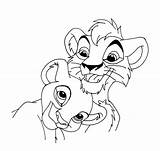 Simba Nala Kovu Adolescentes Kiara Zeichnungen Desenho Kleurplaten Zeichnen Löwen Ausmalen Coloriages Tudodesenhos Azcoloring sketch template