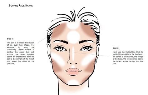 contour  face shapes face chart tutorial  catrice evindes blog