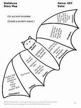 Stellaluna Reading Coloring Bat Pages Grade Activities Worksheets Comprehension Graphic Facts Bats Organizer Fruit Story First Math Getdrawings Teaching Guided sketch template