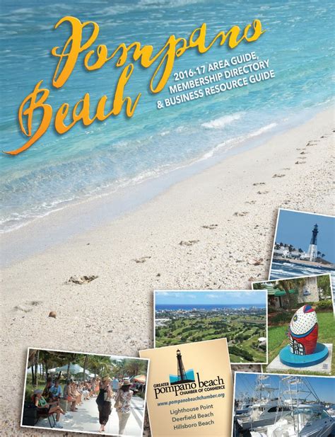 Pompano Beach Fl Membership Directory And Business Resource Guide By