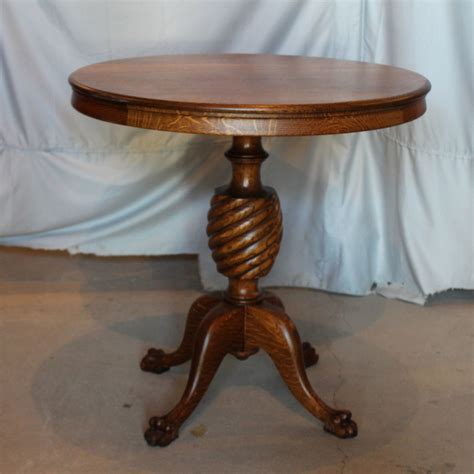 bargain johns antiques antique oak  parlor table bargain johns antiques