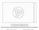 Tennessee Flag State Coloring Color Studies Social Printable Visit Pages Teaching Worksheets sketch template