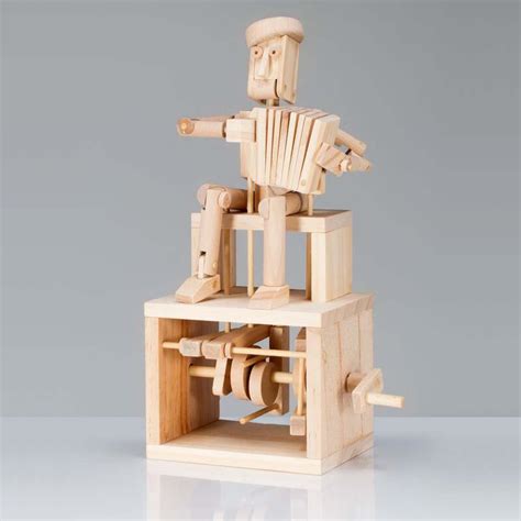 timberkits mechanical  assembly wooden construction moving model