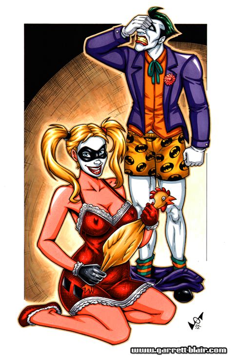 harley joker commission by gb2k on deviantart