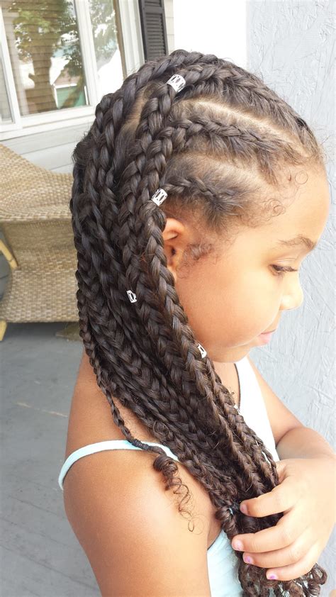 braids  girls google search tree braids hairstyles kids curly