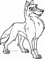 Balto Coloring Wolf Pose Wecoloringpage Pages sketch template
