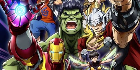 marvel announces future avengers tv anime series