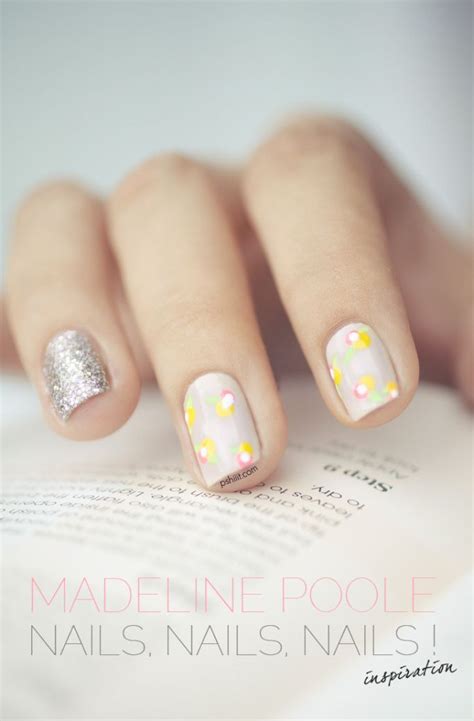 mp nails creative nails floral nails super cute nails
