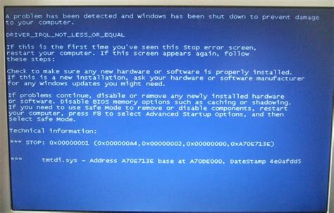 laptop crashing  lot blue screens   infected