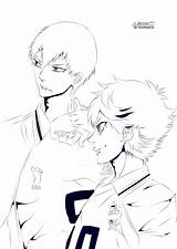 Haikyuu Devos Lineart sketch template