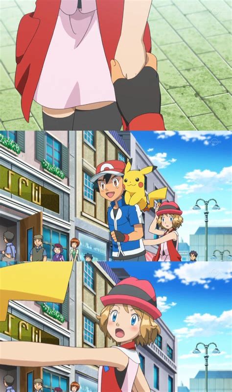 Amourshipping Ash And Serena Photo Cosas De Pokemon