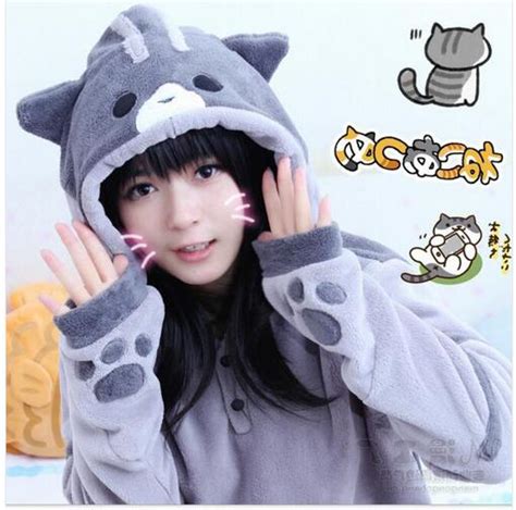 Buy Neko Atsume Cosplay Costume Cute Lucky Cat Girls