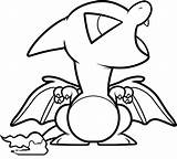 Pokemon Coloring Pages Baby Cute Getdrawings sketch template