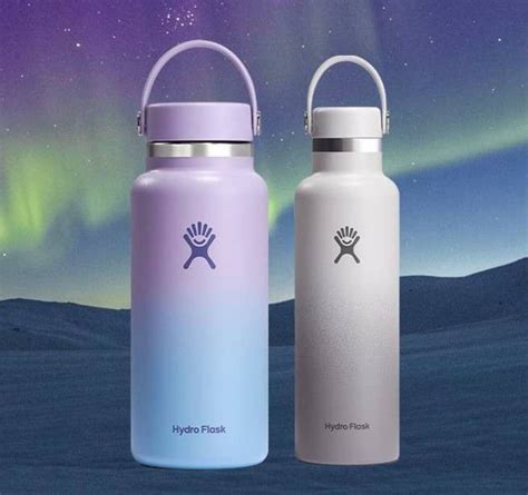 hydro flask launches  polar ombre collection backpackerscom