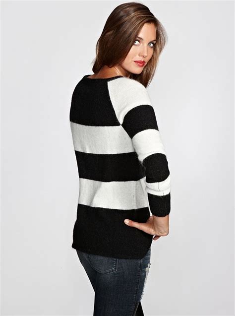 Mackanzie Long Sleeve Striped Sweater