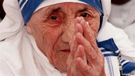 India Outrage After Hindu Leader Attacks Mother Teresa Motive Bbc News