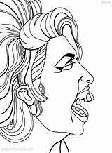 Winehouse Trippy sketch template