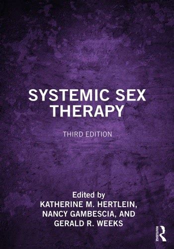 Systemic Sex Therapy 3rd Edition [pdf]
