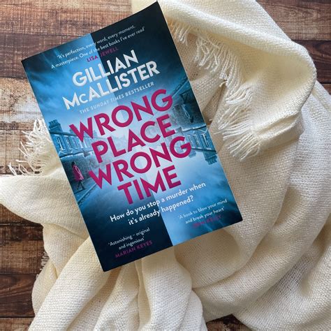 wrong place wrong time  gillian mcallister jess  reads
