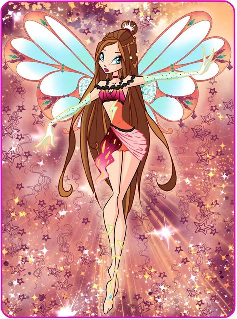rosie fairy of time and electricity wings made by thedamnedfairy and mke7 winx club in 2019