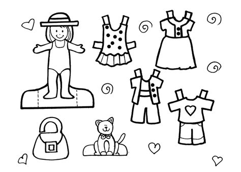 summer clothes coloring pages  kids images pictures becuo