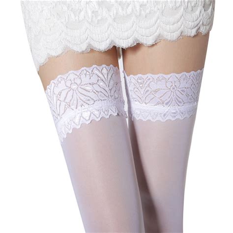 2016 white stockings sexy lace fashion style wholesale and retail