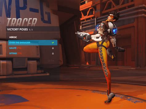 Overwatch S Tracer Gets A New Pose Now With Slightly Less Butt Techspot