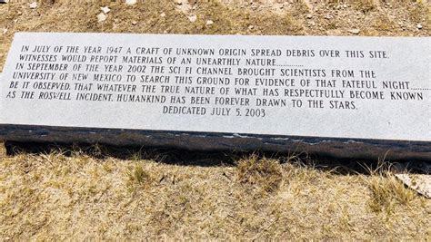 ufo crash site opens  public   time   years