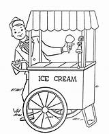 Summertime Helados Kolorowanki Czas Letni Goldberg Everfreecoloring Getdrawings sketch template