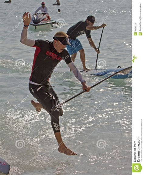 baxter connor editorial image image of race paddle