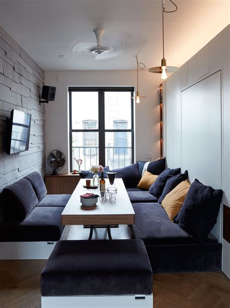 tiny  square foot smart apartment   york city idesignarch interior design