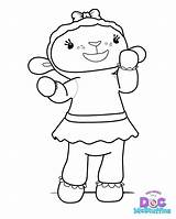 Stuffy Doc Mcstuffins Coloring Pages Getdrawings sketch template