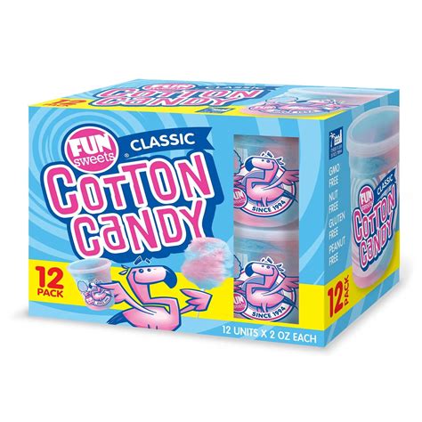 fun sweets classic cotton candy  ct walmartcom