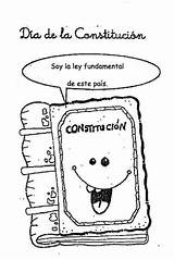 Constitución Constitucion Pinto Portadas Constitution Estela Aprende sketch template