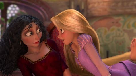 Mother Gothel And Rapunzel ~ Tangled 2010 Disney