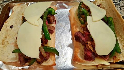 ribeye philly cheesesteak sandwiches recipe for two top with more