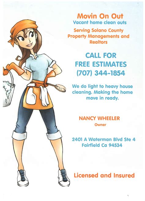 housekeeping flyers flyer answers faster   office cleaning