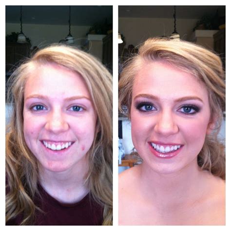 Prom Makeup Before And After Makeup Before And Afters