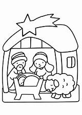 Kleurplaten Kerst Kleurplaat Kerstmis Nativity Ausmalbilder Krippe Kerststal Peuters Weihnachten Christelijke Kerstkleurplaten Kleuren Josef Kleuters Presepi Jezus Uitprinten Downloaden Dibujosfaciles sketch template